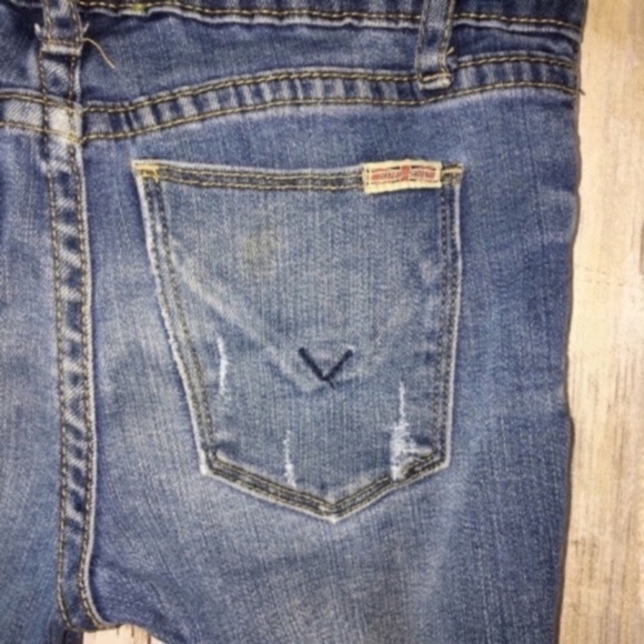 Hudson Kids Lightly Distressed Cuffed Jeans - Picture 7 of 7